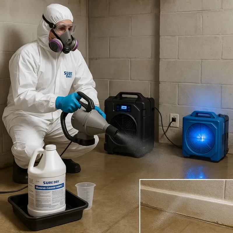 Sanitization and Odor Removal process in Cedaredge, CO